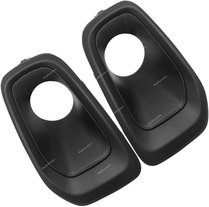 ya 9 10.24 For 2015 2016 2017 2018 for Jeep Renegade Front RH&LH Bumper Fog Lights Bezel Cover