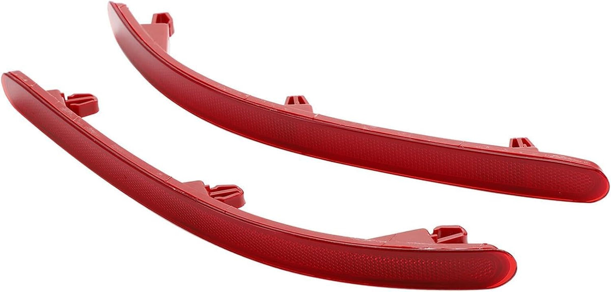 ya 10 9.16 zhengce L+R Pair Rear Bumper Reflector W/ Red Lens No Light for VW Touareg 7L 2002-