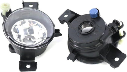 ya 13 9.15 baidi Pair Front Bumper Fog Light Lens Fog Lamp Cover Clear For for BMW X5 E70 2011-2013