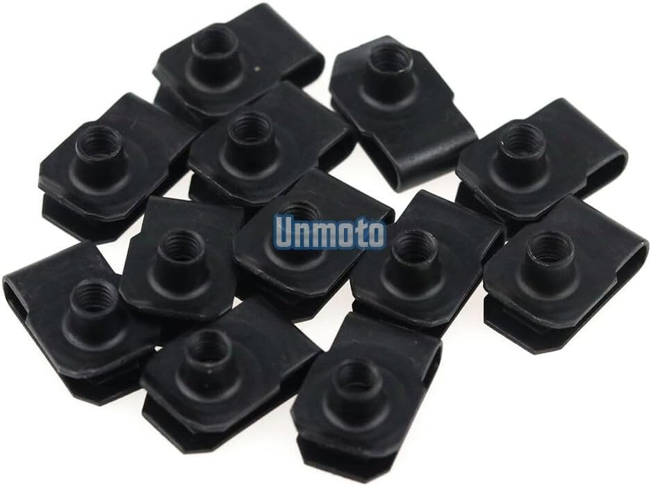ya 23 10.7 baidi Black Fairing Bolt Kit body screws Clips for Suzuki GSXR1000 2003-2004