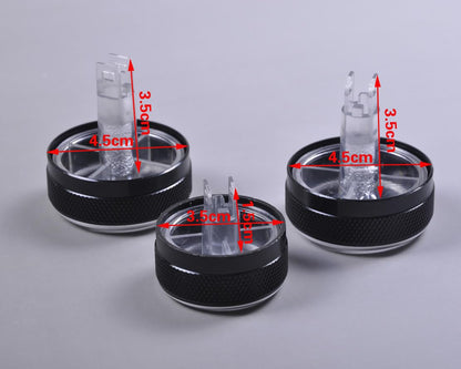ya 4 8.14 3 Pcs AC Climate Control Knob Replaces Fits for Nissan Livina Tiida Geniss NV200