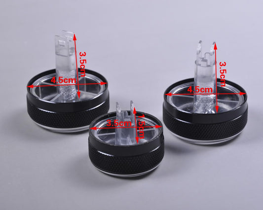 ya 4 8.14 3 Pcs AC Climate Control Knob Replaces Fits for Nissan Livina Tiida Geniss NV200