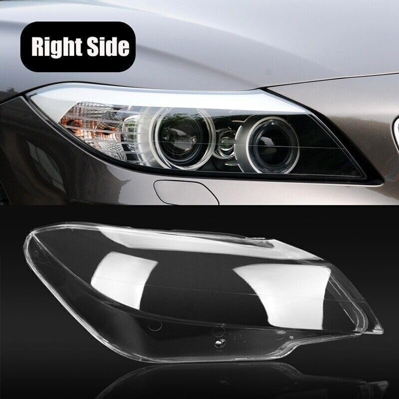 ya 4 8.14 Clear Front Headlight Headlamp Lens Cover Left + Right for BMW E89 Z4 2009-2013