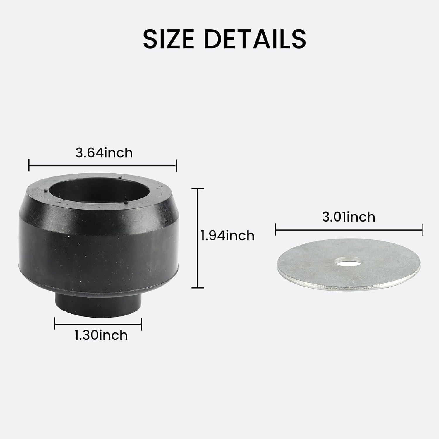 ya 2 8.15 7-141 Body and Cab Mount Bushing Kit for Chevy for Silverado for Sierra 1500 1999-2014