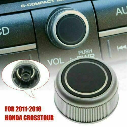 ya 4 8.8 Radio Volume Knob Rotary Push Button Switch for Honda for Accord 2008-2013 Crosstour