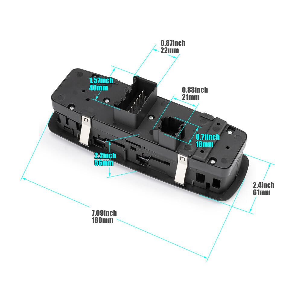 ya 4 8.8 4602863AD New Power Window Switch Driver Side for Ram 1500 2500 3500 4500 5500