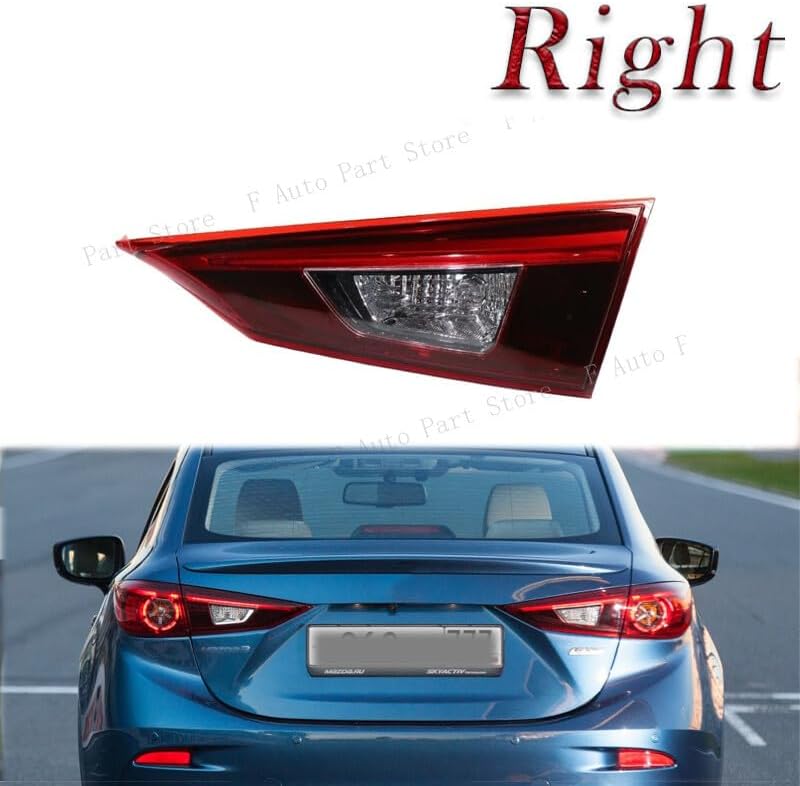 ya 4 8.24 baidi Right LED inner tail light rear light without bulb for Mazda 3 SEDAN 2016-2018