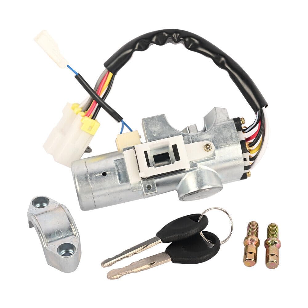 ya 9 10.24 Ignition Switch Lock Cylinder + 2 Keys for Nissan Frontier 1999-03 Xterra 2000-04-