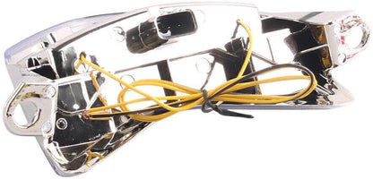 ya 10 9.16 zhengce Clear LED Rear Tail Light Turn Signal for Kawasaki ZX-10R 06-07 ZX-6R 636