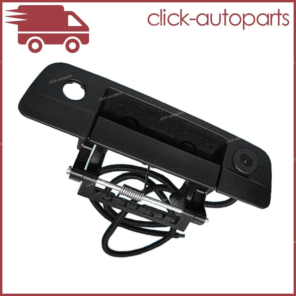 ya 10 9.16 baidi Black Tailgate Handle w/Wire & Backup Camera for Dodge for Ram 1500 2500 3500 09-21