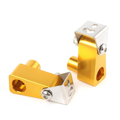 ya 6 8.14 Motor Fog Lamps Spot Lights Modified Bracket for Yamaha YZF R125 R15 R25 Gold