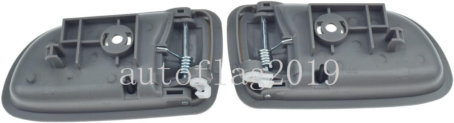 ya 4 8.24 baidi Pair of Gray Interior Door Handles Left and Right Side for 2003-2005 for Kia Rio 