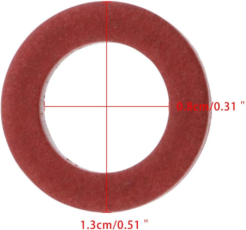 ya 2 8.15 10pcs Outboard Lower Unit Oil Drain Gasket for Yamaha 90430-08020-00 90430-08003