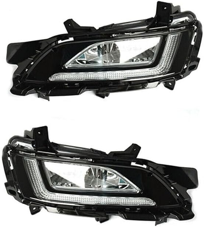 ya 10 9.16 zhengce For 2019-2020 for Hyundai for Tucson Front Bumper Fog lights Daytime Runnin
