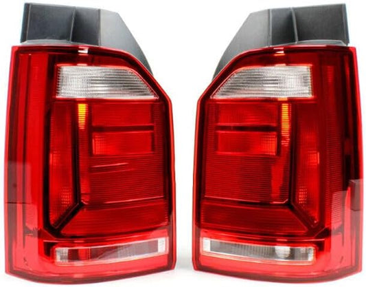 ya 4 8.10 Pair Rear Tail Lamp Light Red for VW Multivan Transporter T6 2016 2017 2018 2019
