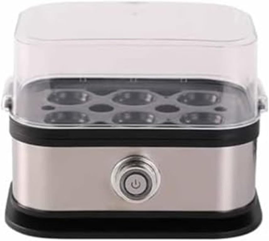 ya 14 9.20 baidi 6 Egg Capacity Egg Cooker with Stainless Steel Base and One Touch Operation-1