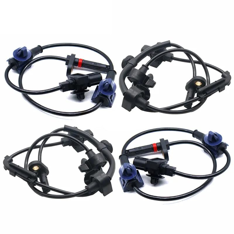 ya 9 10.24 4PCS Front Rear L/R ABS Wheel Speed Sensor for Honda for CR-V 07-11 57455-SWA-003