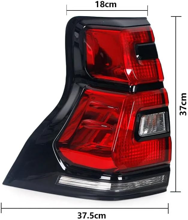 ya 10 9.16 zhengce Rear Tail Light for Toyota for for Land Cruiser Prado LC150 2018-2020 Turn