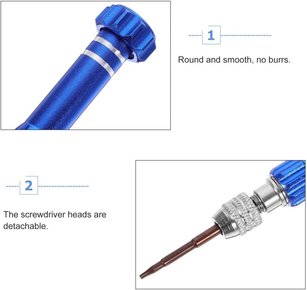 ya 26 10.21 baidi Screwdriver Repair Tool Glasses Fixing Kit Eyeglass Screws Assorted