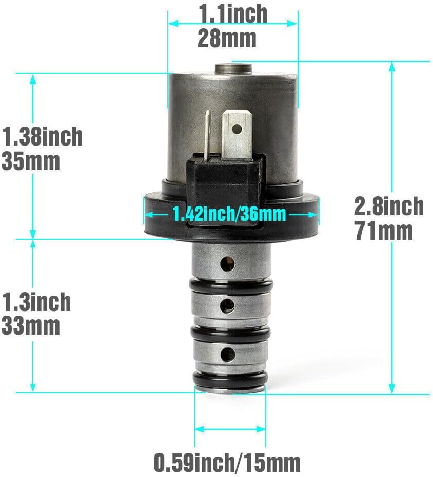 ya 10 9.16 baidi F4A41 F4A42 F4A51 Transmission Shift Solenoid Set for Mitsubishi 99187 1996-on