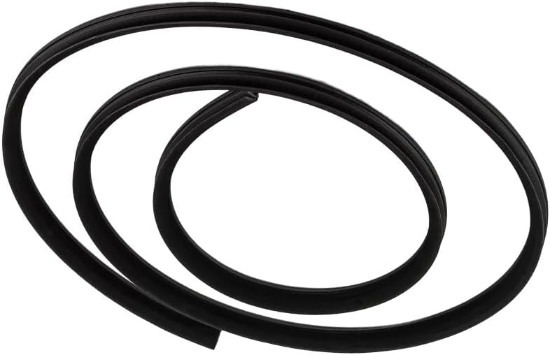 ya 10 9.16 baidi Front Door Seal Edge Protector Weatherstrip Fit For 3 Series E90 E91 335i 335xi