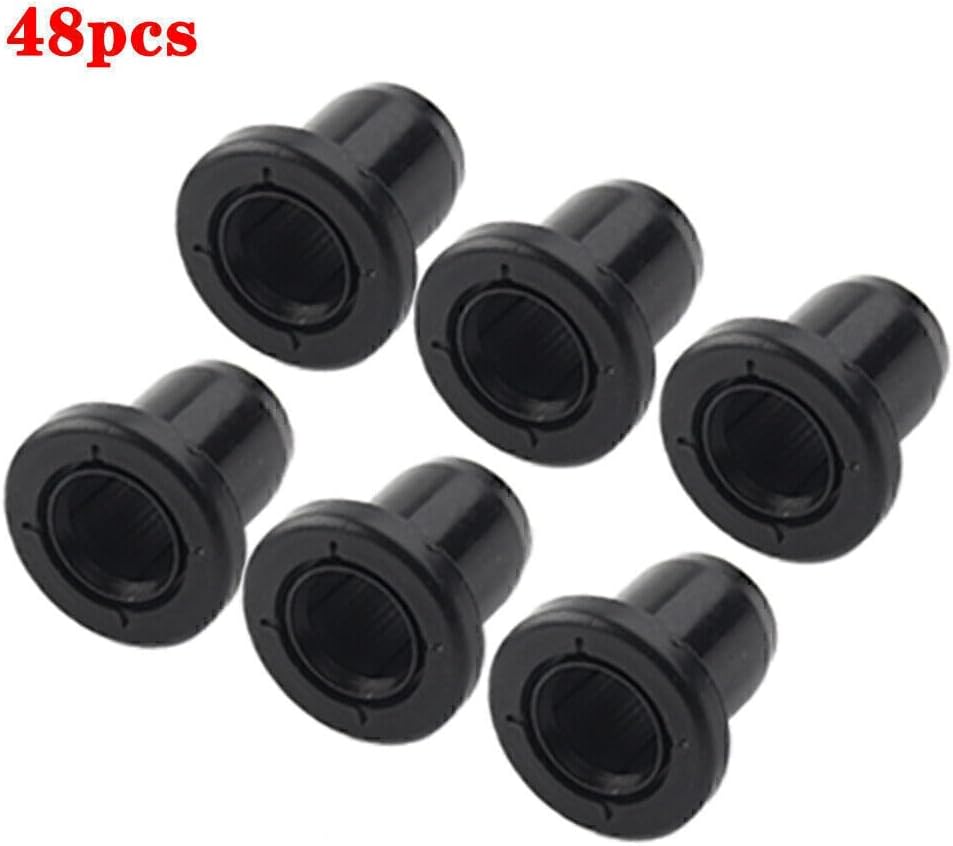 ya 4 8.10 48 Pack A-Arm Bushing Kit Fit for Polaris 5439874 5436832 RZR XP 900 Front & Rear