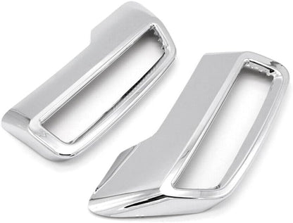ya 4 8.14 for Peugeot 3008 5008 16-19 Exhaust Muffler Pipe Tip Tailpipe Cover Trim Chrome