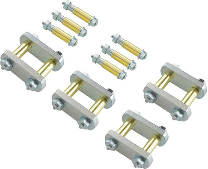 ya 10 9.16 baidi 1 Set Heavy Duty Shackle Upgrade Kit for CRE3000 Stock & Equaflex 2.25 Shackles