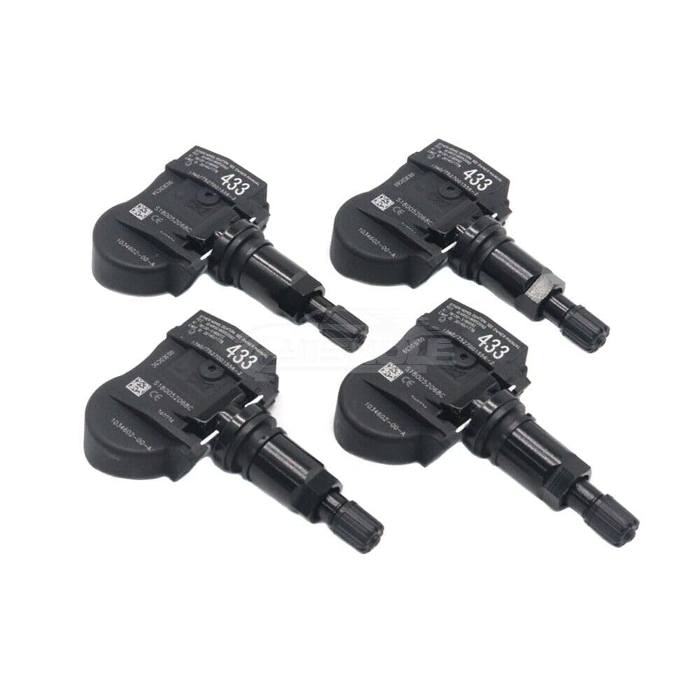 ya 3 8.24 baidi 4 Pack Tire Pressure Sensor TPMS for Tesla Model 3 SX 433MHz 103460200A
