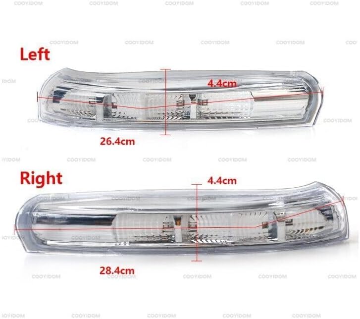 ya 2 8.15 A pair of rearview turn signal mirror lights suitable for Chevrolet Captiva 2007-2016