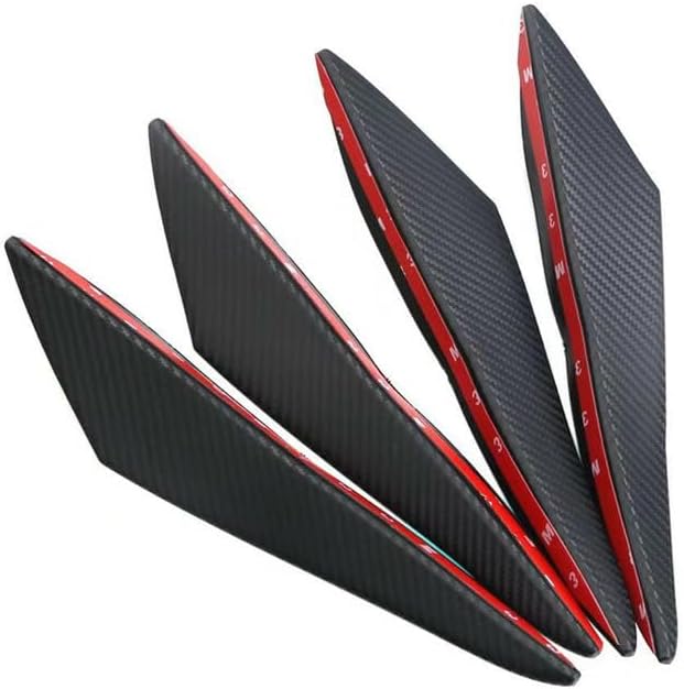ya 2 8.15 4x Car Front Bumper Lip Diffuser Splitter Fins Body Spoiler Canar for DS Valence Chin