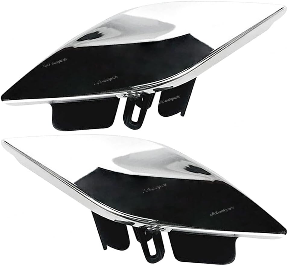 ya 27 10.13 baidi 2Pcs for Maserati Quattroporte 2014-17 Left+Right Headlight Washer Nozzle Cover