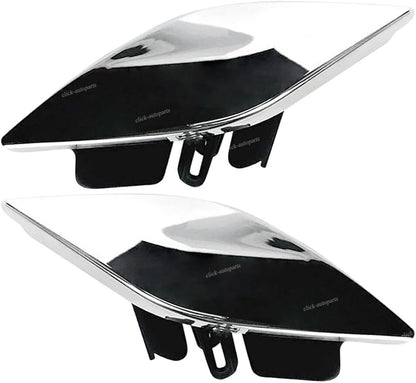ya 27 10.13 baidi 2Pcs for Maserati Quattroporte 2014-17 Left+Right Headlight Washer Nozzle Cover