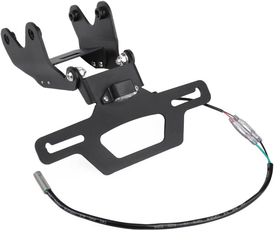 ya 13 9.15 baidi for Yamaha MT-09 SP Foldable Rear Fender Eliminator Tail Tidy License Plate Ligh