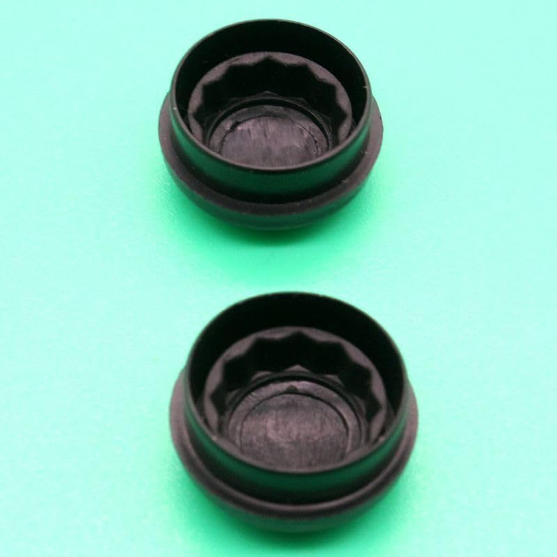 ya 9 10.24 2-piece set front WINDSHIELD WIPER ARM NUT cover for Audi, for VW 1J0955205A-
