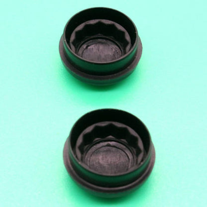 ya 9 10.24 2-piece set front WINDSHIELD WIPER ARM NUT cover for Audi, for VW 1J0955205A-
