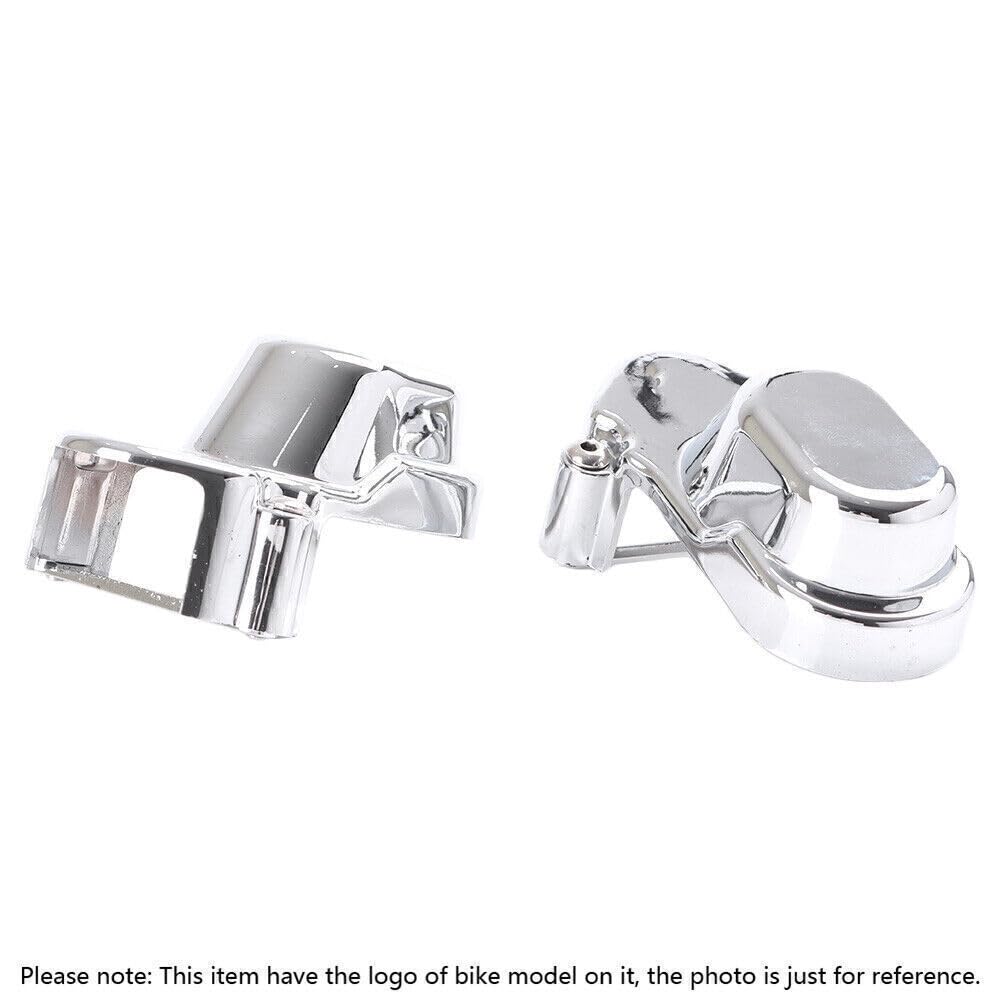 ya 6 8.24 baidi for Harley Sportster 1200 883 2005-2014 Chrome Rear Axle Cover Nut Bolt Caps Set