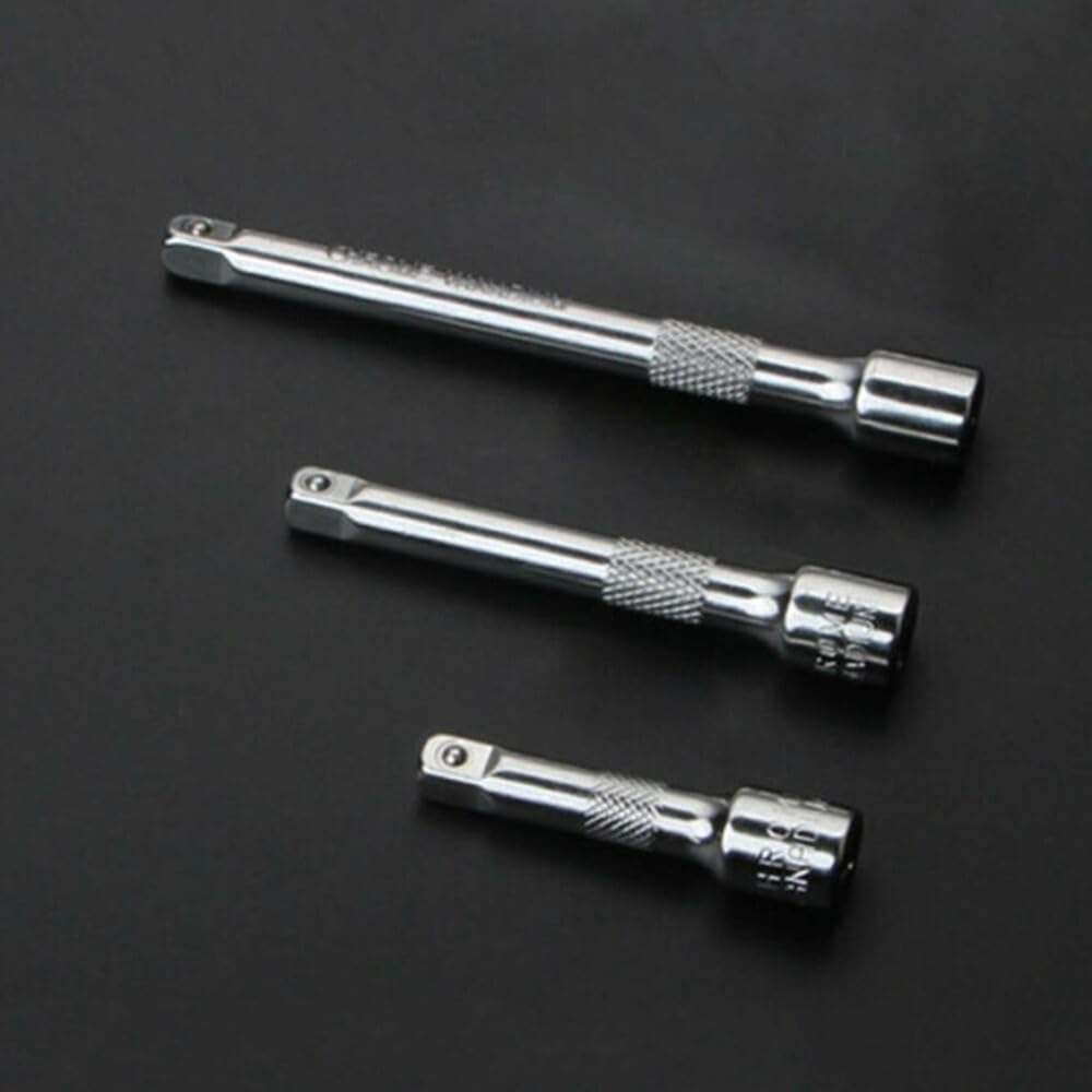 ya 14 9.20 baidi 3Pcs Extension Extender Bar Set 1/4inch Drive Ratchet Wrench Socket Practial New-1