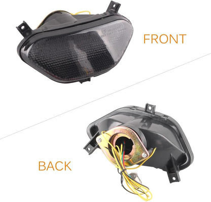 ya 7 8.24 baidi for Suzuki Bandit GSF1200 1997-2000 1998 Smoke LED Brake Taillight Turn Signals