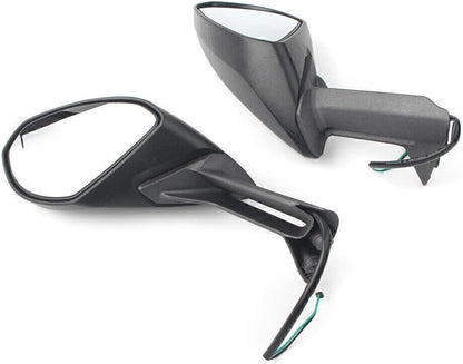 ya 2 8.15 2pcs Turn Signal Light Rear View Mirrors Fit for Ducati 1299 Panigale S 15-16