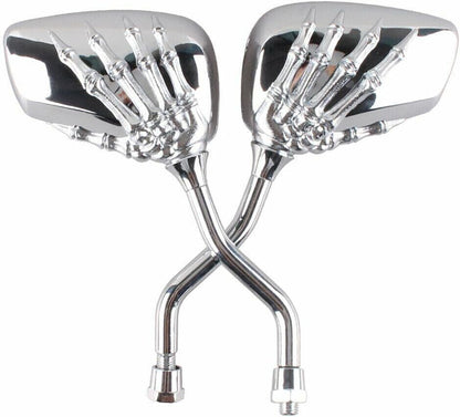 ya 6 8.14 Motorcycle Rearview Mirror 8mm Screw Thread Bicycle Suitable for Cruiser, Mope, Scooter 