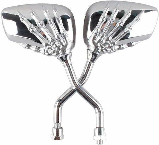 ya 14 9.20 zhengce Motorcycle Rearview Mirror 8mm Screw Thread Bicycle Suitable for Cruiser, M-1