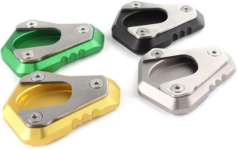 ya 2 8.15 for Kawasaki Z1000 2010-2018 11 Kickstand Foot Side Stand Extension Enlarger Pad