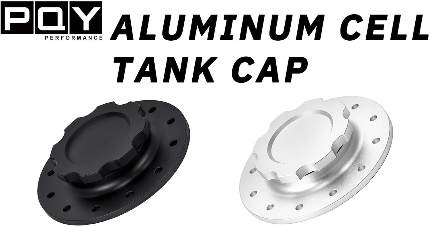 ya 8 8.24 baidi Alu for Mini um Twist On Filler Neck Cap Billet Fuel Cell Flush Tank Cap Mount 12 Bolt