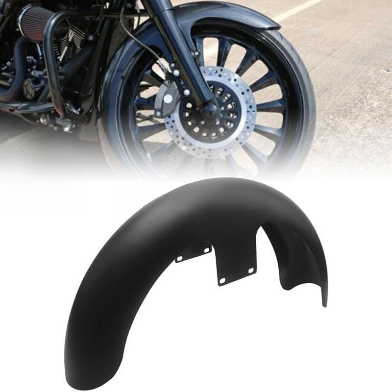 ya 7 8.24 baidi 19 inch Matte Black Wheel Wrap Front Fender for Harley CVO Road Street Glide