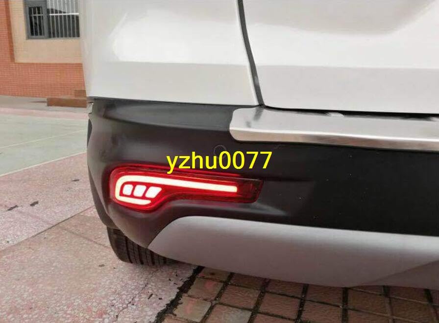 ya 4 8.10 2017-2019 for Honda for CR-V CRV Rear Bumper Left Right LED Fog Light Brake Lamp Kit