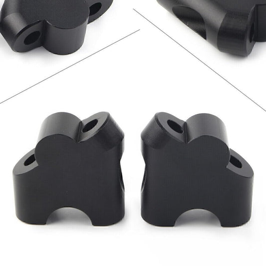 ya 4 8.8.2 for Suzuki V-Strom DL 650XT 2015-2020 DL 1000 02-17 Black Handlebar Clamp Riser