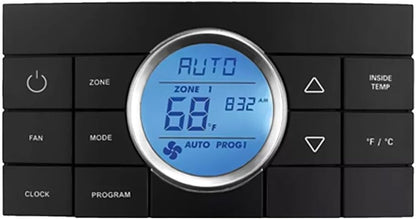 ya 10 9.16 baidi Multi-Zone Comfort Control Center II Thermostat Black 10 Buttons 3314082.000 RV