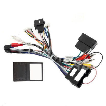 ya 6 8.24 baidi Car Radio for Audi o Power Wire Harness Cable Adapter W/Canbus Box Fit for Ford F150