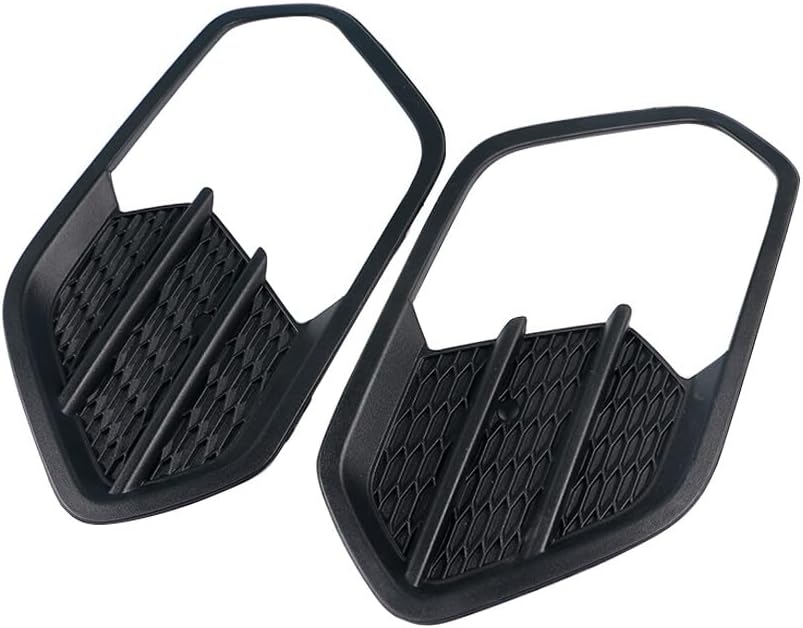 ya 27 10.13 baidi 2Pcs Front Bumper Grille Outer Cover Left & Right Fits for Ford Escape 2017-2018